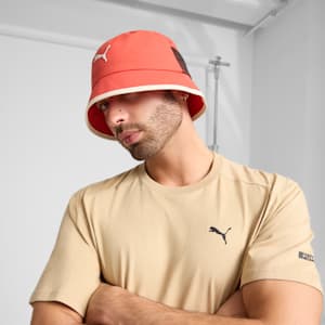Chapeau de pêcheur Principle 2.0, MEDIUM RED, extralarge